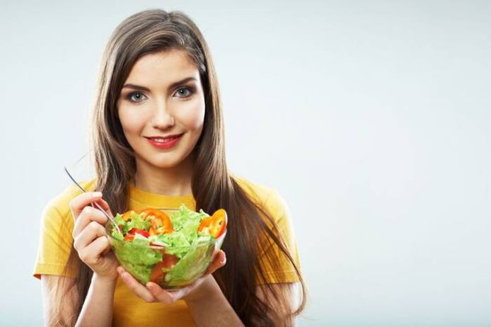 Una dieta moderada para la pérdida de peso